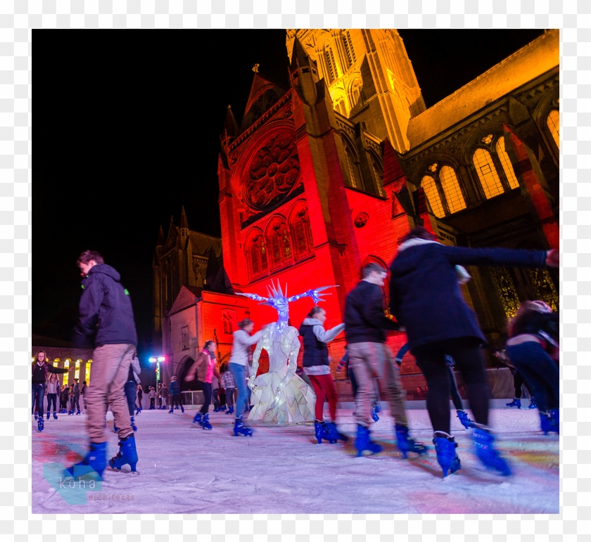 The Ice Rink Has Proved To Be A Popular Activity And - Ice Skating Clipart #5223358