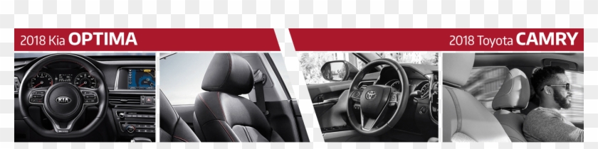 2018 Kia Optima Vs Toyota Camry Interior Comparison - Toyota Camry Clipart #5223450