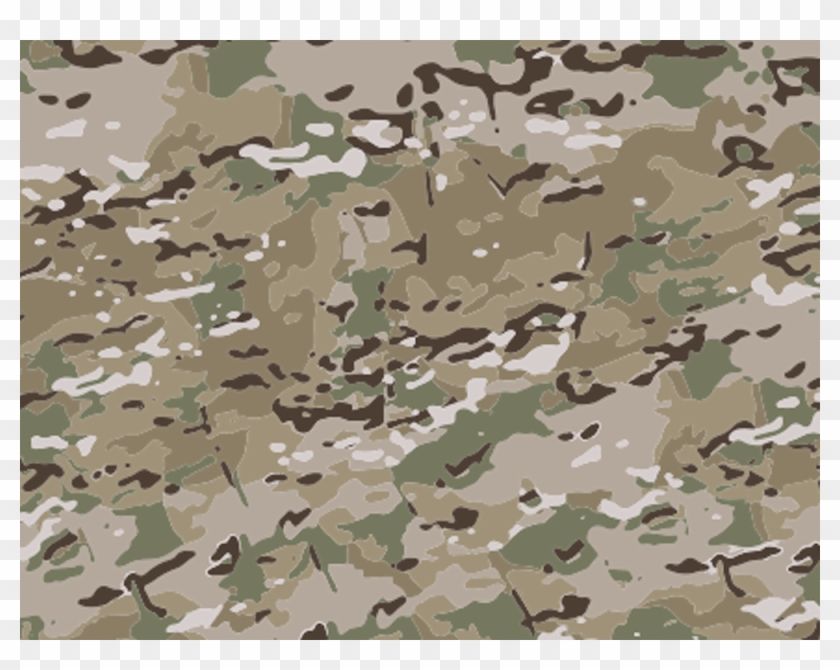 Mutlicam, A Camouflage Pattern Developed By Crye Precision - Multicam Pattern Clipart #5223998