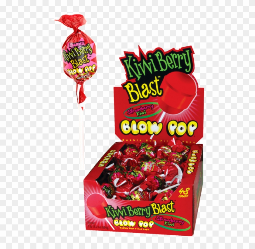 More Views - Bulk Charms Kiwi Berry Blast Blow Pop Clipart #5224346