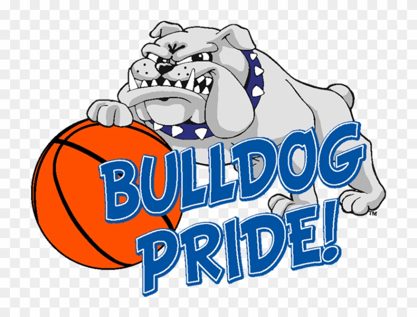 South Suburban College - Bulldog Playing Basketball Clipart - Png Download #5224776