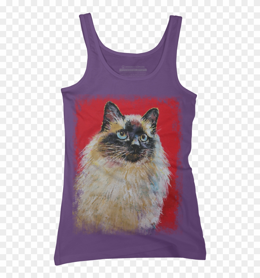 Siamese Cat Juniors Tank Top - Juniors Tank Top Clipart