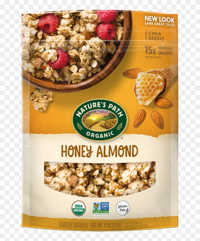 Nature's Path Honey Almond Clipart #5224843
