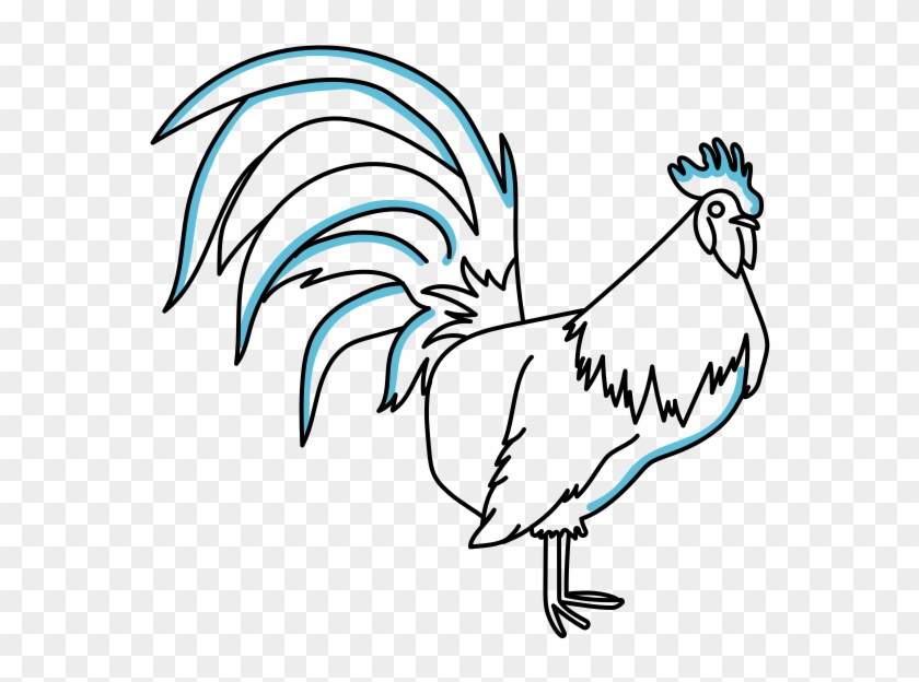 Rooster - Videoscribe Images Svg Building Clipart #5225057