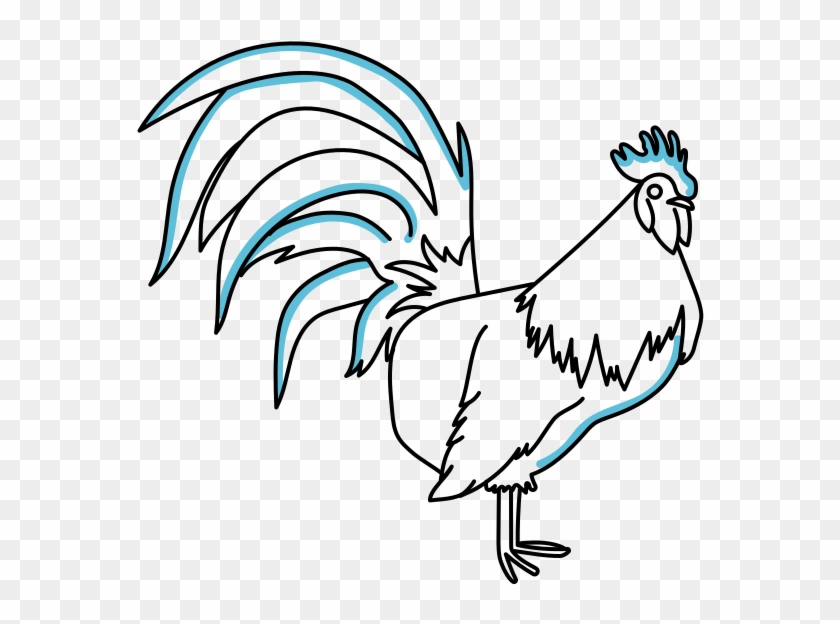 Rooster - Videoscribe Images Svg Building Clipart