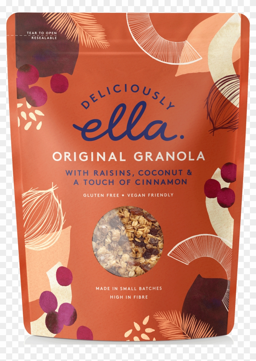 Deliciously Ella Original Granola 4 X 500g - Deliciously Ella Original Granola Clipart #5225496