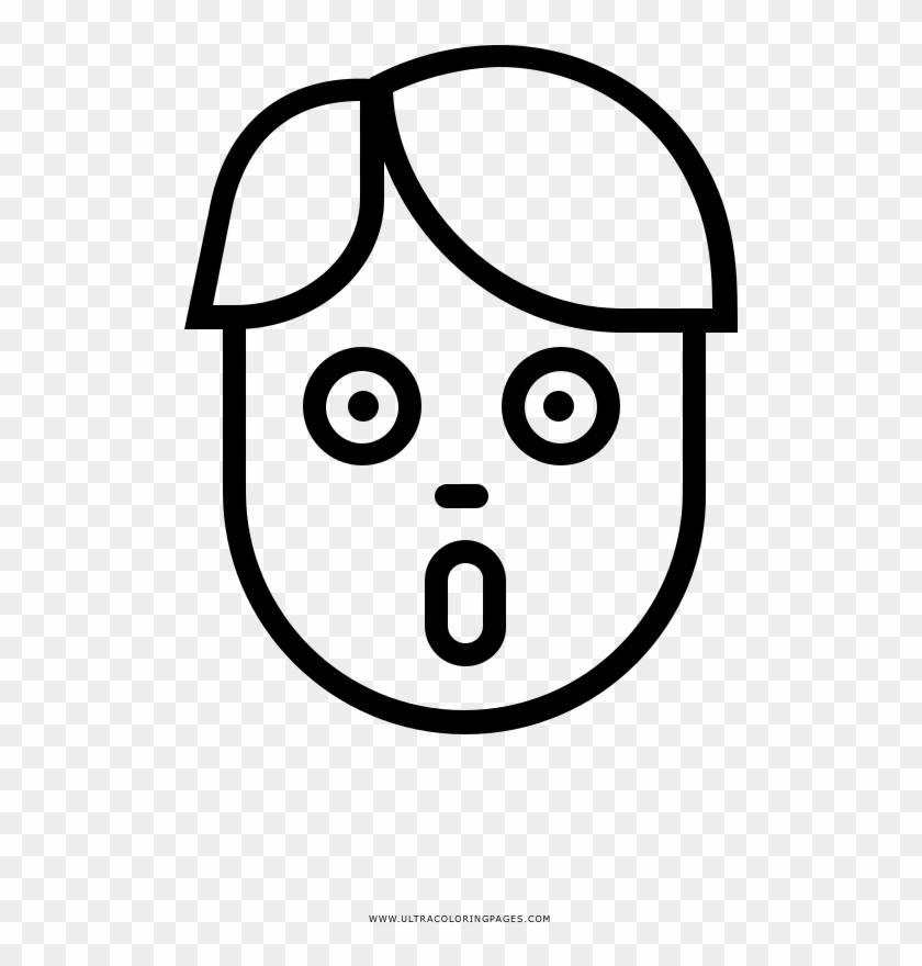 Surprise Coloring Page Clipart