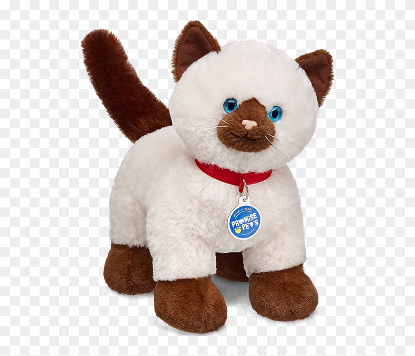 Rp Siamese Cat Build A Bear 1 - Build A Bear Promise Pets Siamese Clipart