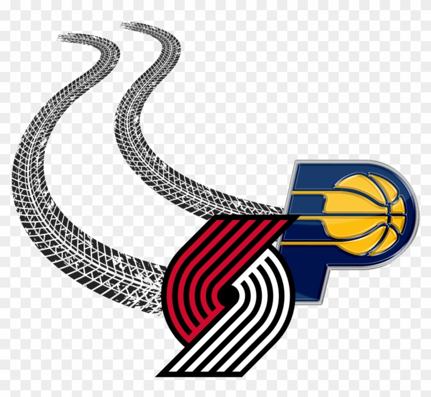 [ Img] - Trail Blazers Logo Png Clipart #5225708
