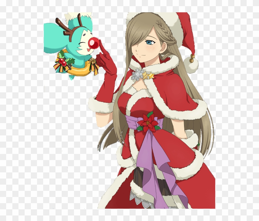 “ @tales Of Transparent Mieu And Tear In Winter Costume - Tales Of Asteria Tear Grants Clipart