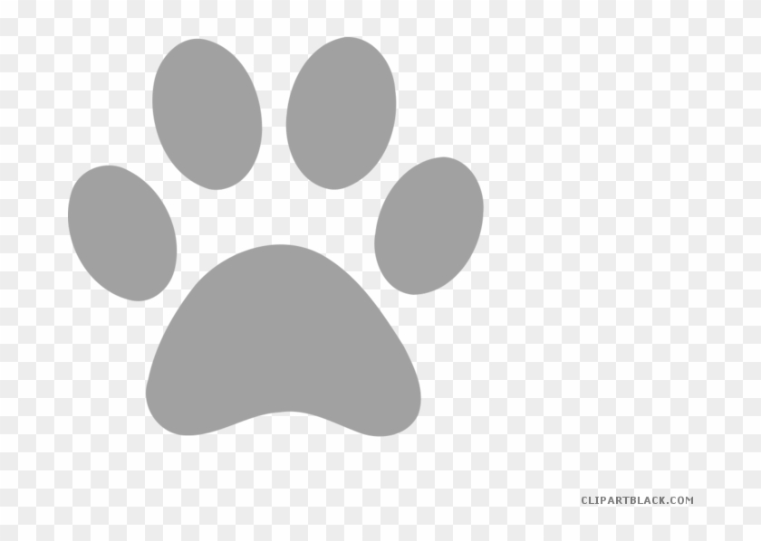 Paw Print Clipartblack Com Animal Free Black - Blue Paw Print Clipart - Png Download