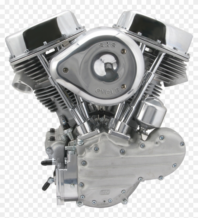 P93 Complete Assembled Engine For 1970-'99 Chassis - Panhead Engine Clipart #5226114