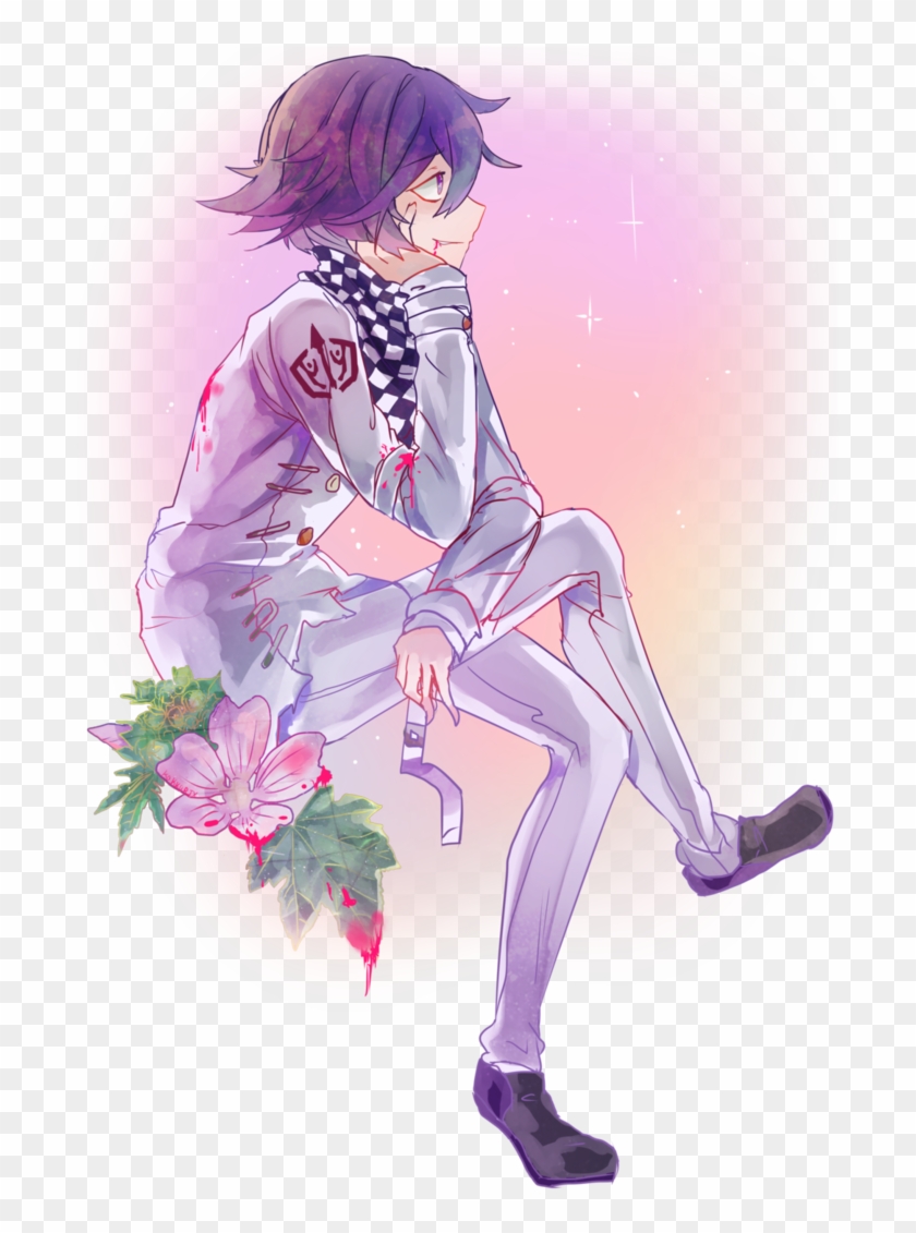 My Blood Sweet And Tear - Kokichi Danganronpa Hanahaki Disease Clipart