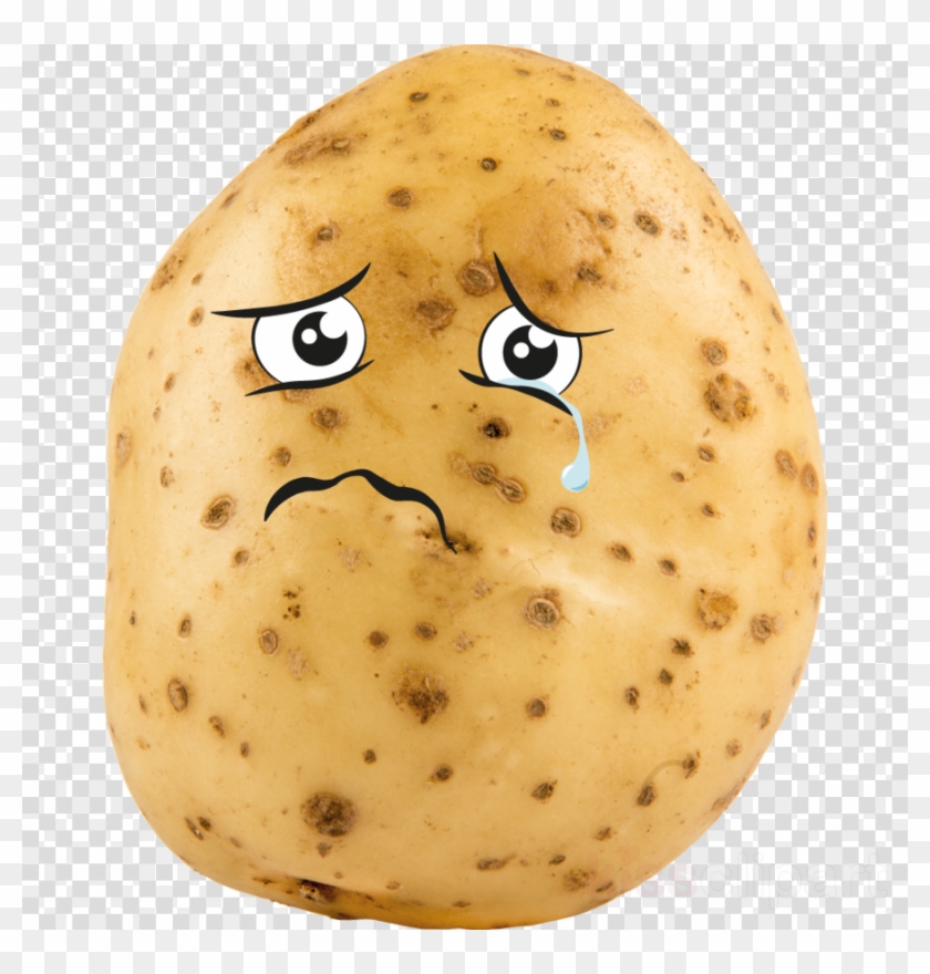 Spud Transparent Clipart Baked Potato French Fries - Potato With No Background - Png Download #5226280