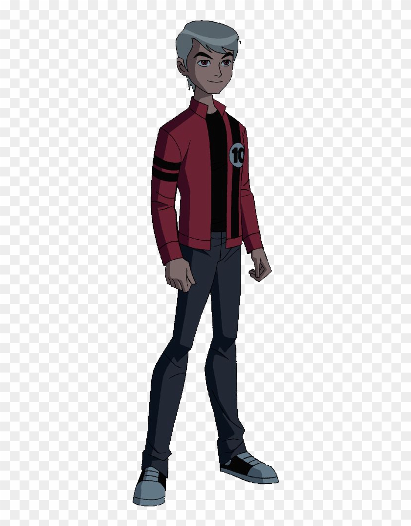 Ben Because Of His Omnitrix Knockoff, Yet Retains Gray - Ben 10 Albedo Png Clipart