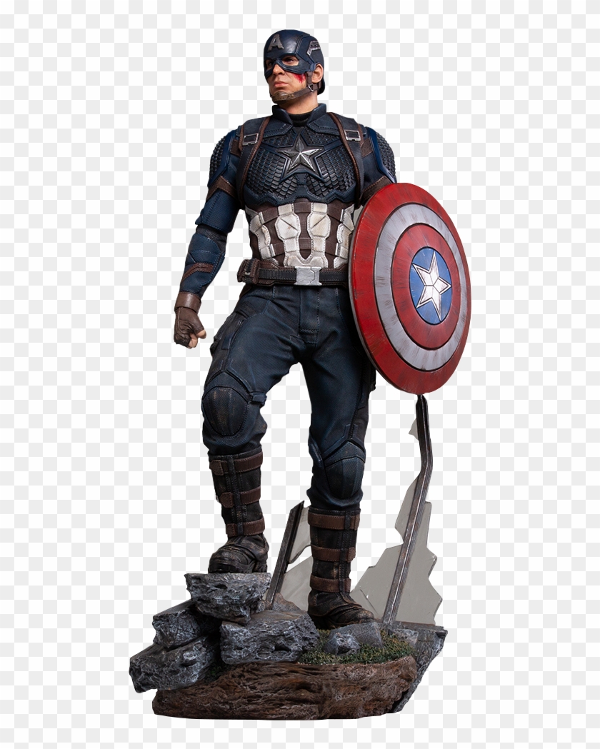 Captain America 1/4 Scale Statue - Captain America Clipart