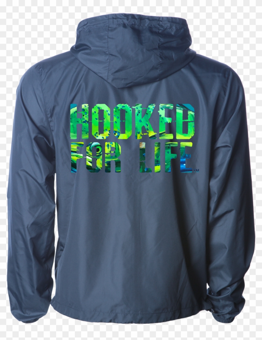 Mahi-mahi Watermark Windbreaker - Hoodie Clipart #5227918