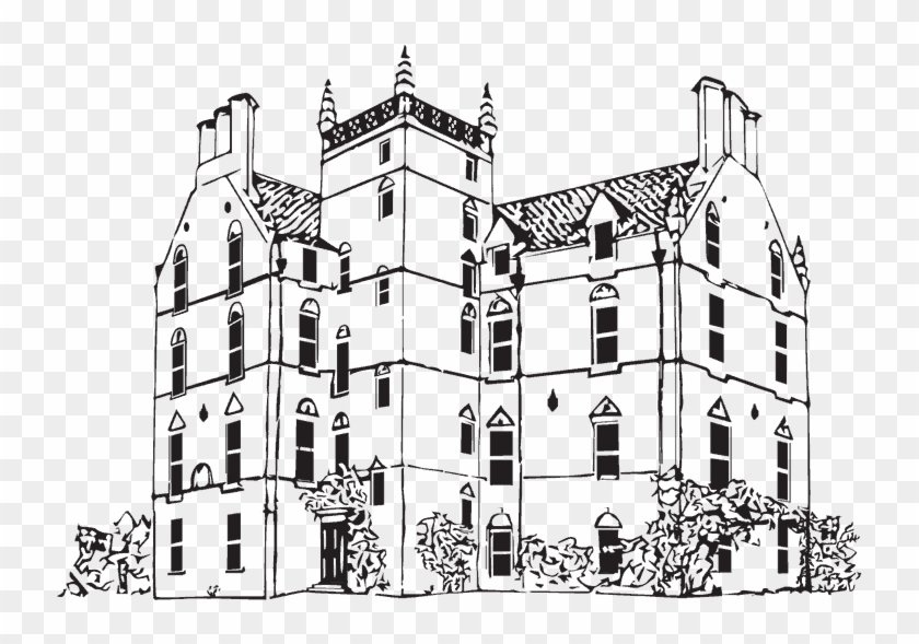 Innes Is First And Foremost A Private House And A Family - Medieval Architecture Clipart