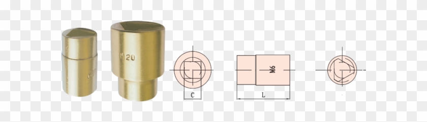 Socket Wrench, Triangular - Box Clipart