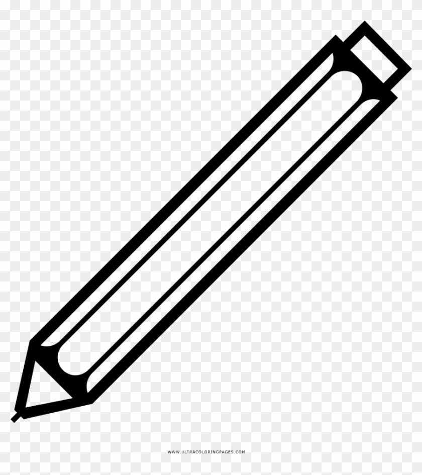 Mechanical Pencil Coloring Page Clipart #5228581