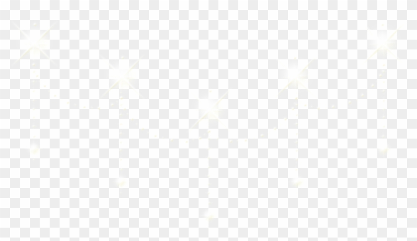 #ftestickers #stars #sparkles #luminous #glowing #white - Monochrome Clipart #5229275