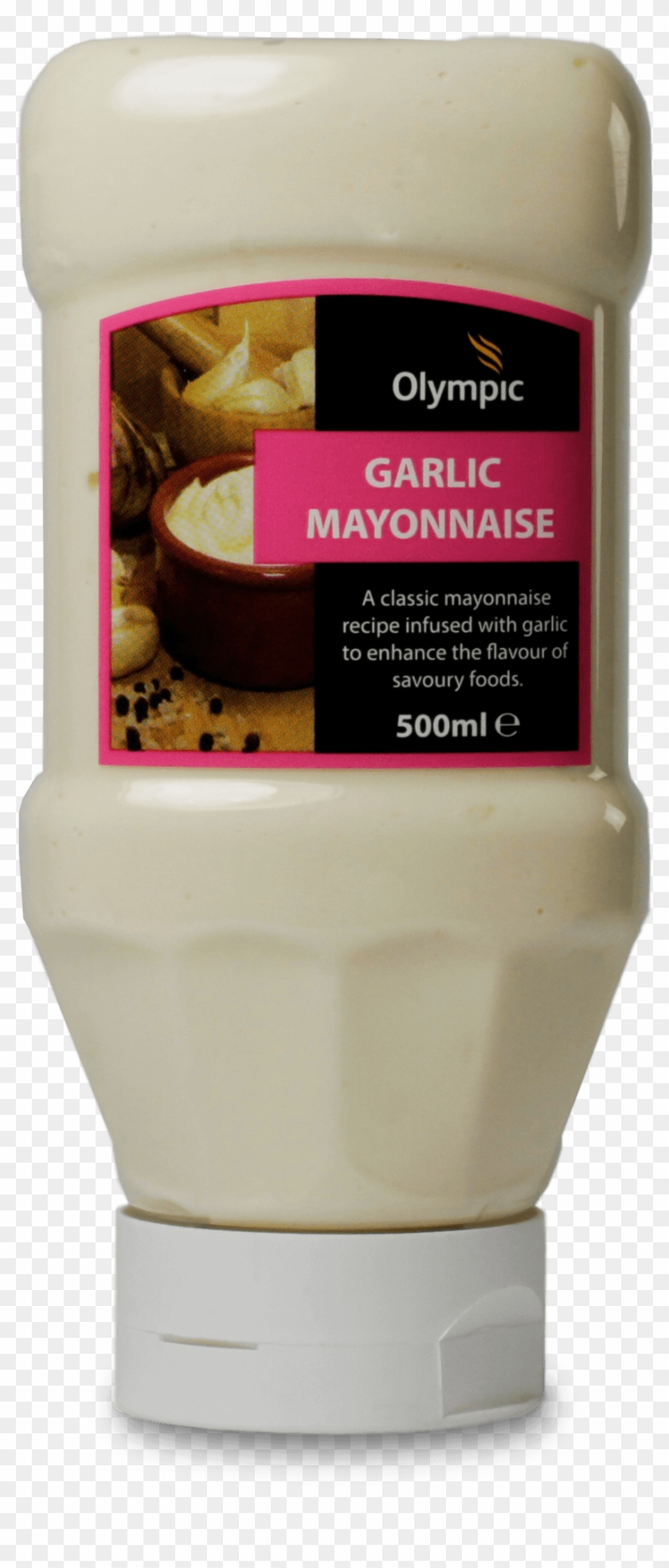 Olympic Garlic Mayonnaise 500ml Bottle - Cosmetics Clipart #5229423