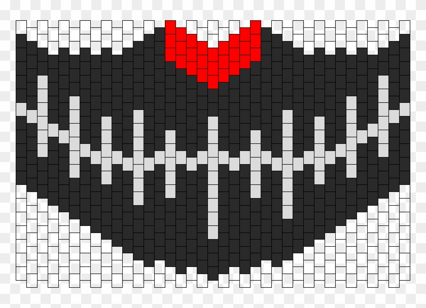 Stitched Lips Mask - Kandi Mask Patterns Excision Clipart