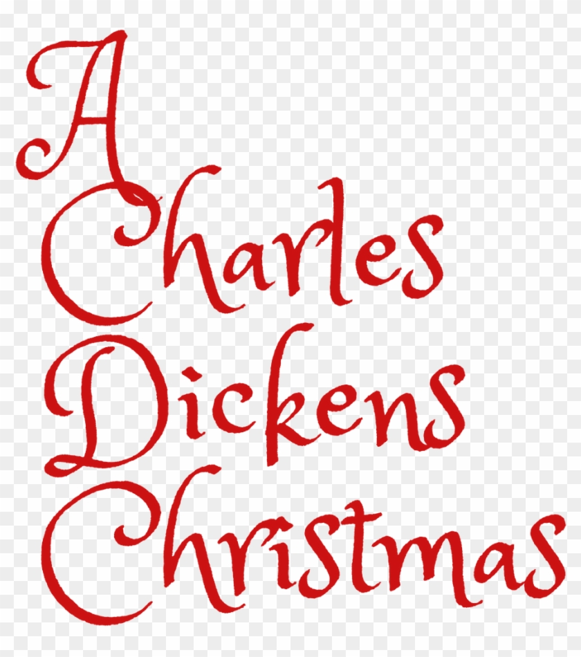 A Charles Dickens Christmas - Calligraphy Clipart #5229586