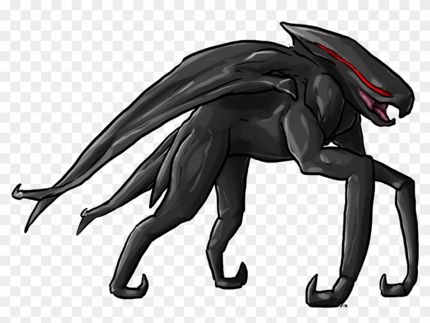 Black And White Stock Liz On Twitter Kaiju Muto For - Dinosaur Simulator Kaijus Clipart