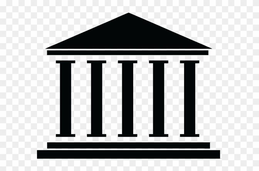 Court House - Roman Temple Clipart #5229941