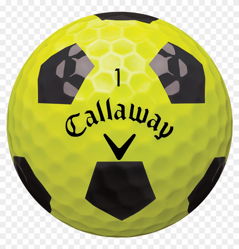 Softer Golf Balls Compress Easier On Off Center Hits - Callaway Soccer Golf Balls Clipart