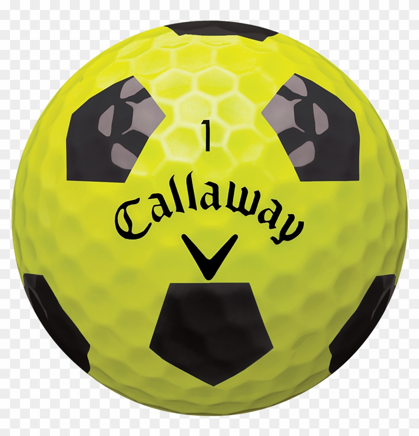 Softer Golf Balls Compress Easier On Off Center Hits - Callaway Soccer Golf Balls Clipart #5230057
