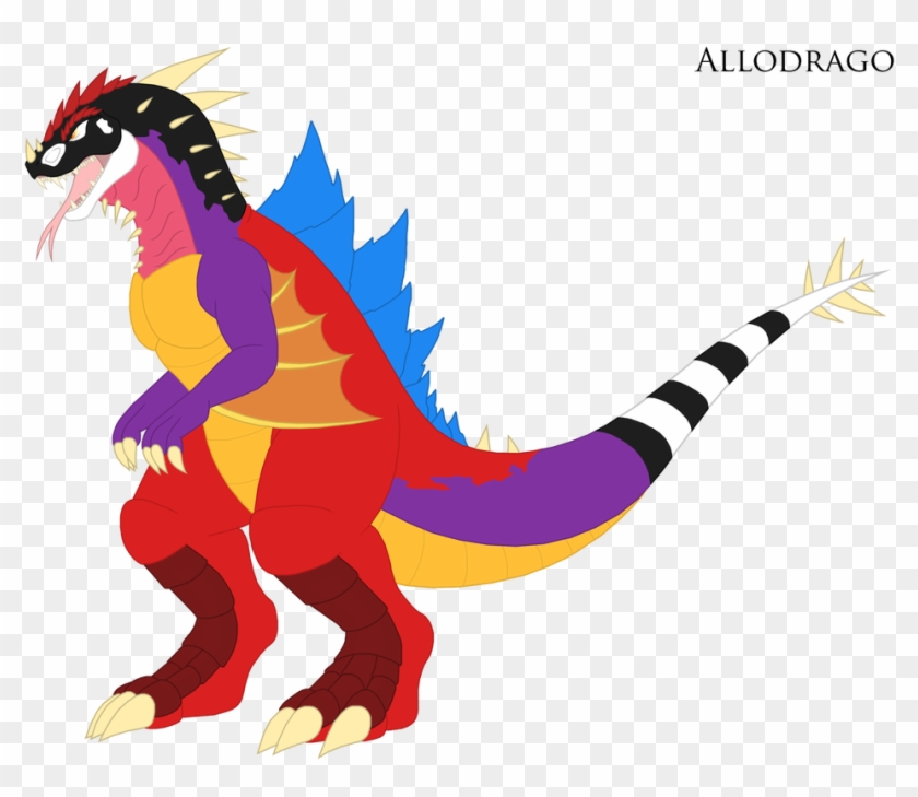 #monster #kaiju #godzilla - Allodrago Clipart