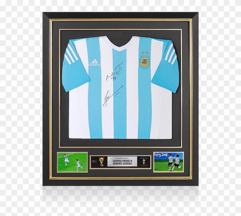 Lionel Messi & Sergio Aguero Official Fifa World Cup™ - Picture Frame Clipart #5230688