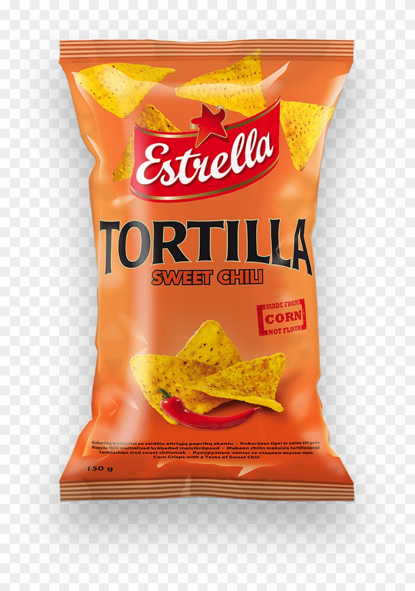 Corn Chips Png - Estrella Sweet Chili Clipart
