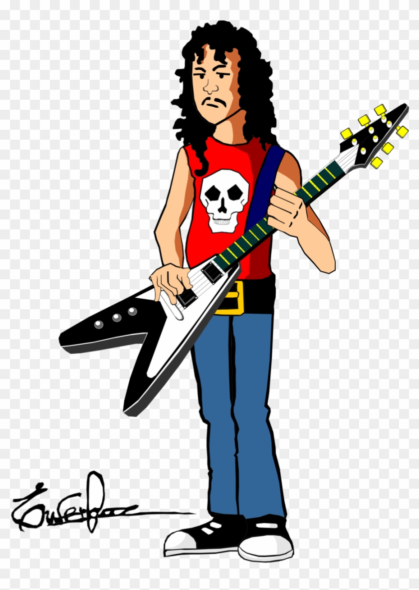 Kirk - Kirk Hammett Clipart - Png Download