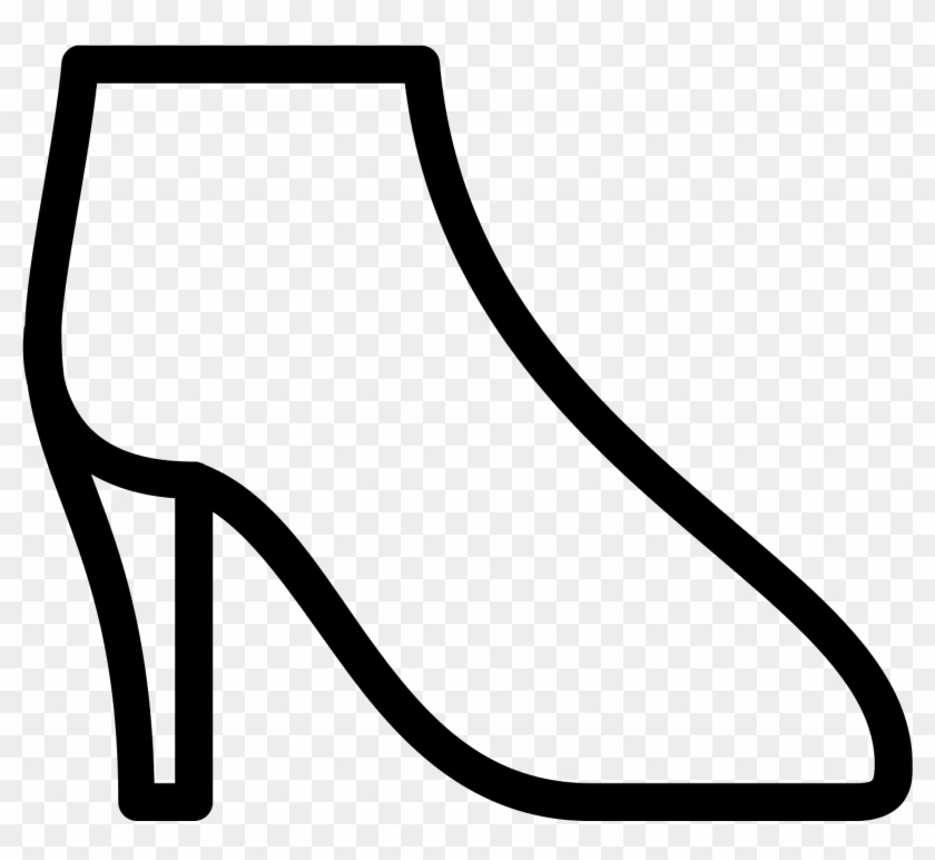 Clipart Shoes Women's Shoe - Womens Shoe Icon - Png Download