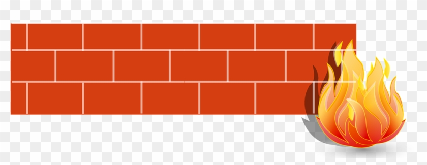 Firewall Illustration - Firewall Clipart - Png Download