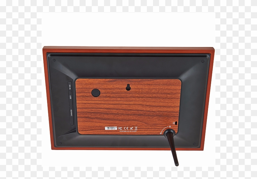Digital Photo Frame 10" Wood Finish - Plywood Clipart #5232105