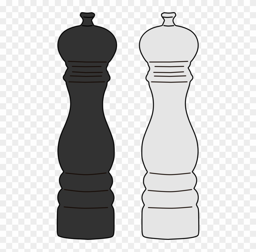 Image Library Black Pepper Clipart - Salt And Pepper Shakers Clipart - Png Download