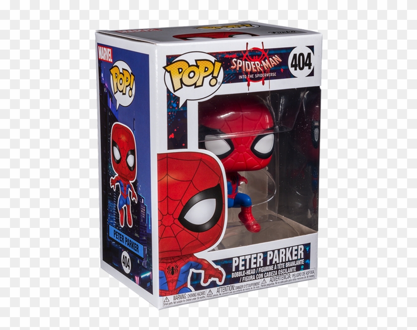 Spider Man Into The Spider Verse - Funko Spider Man Into The Spider Verse Clipart #5232296