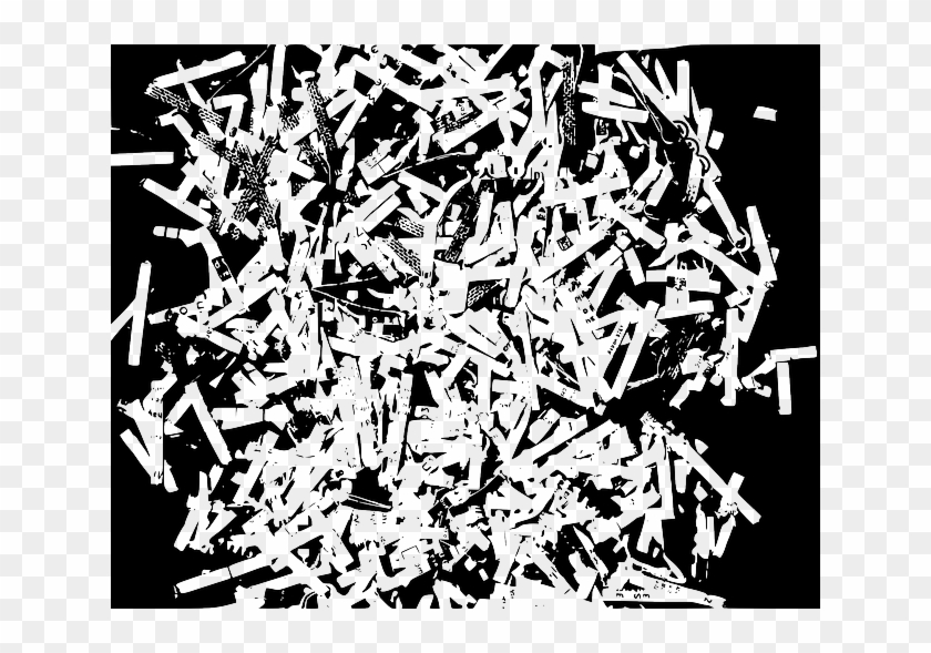 Paper Shred Transparent Graphic Clipart #5232360