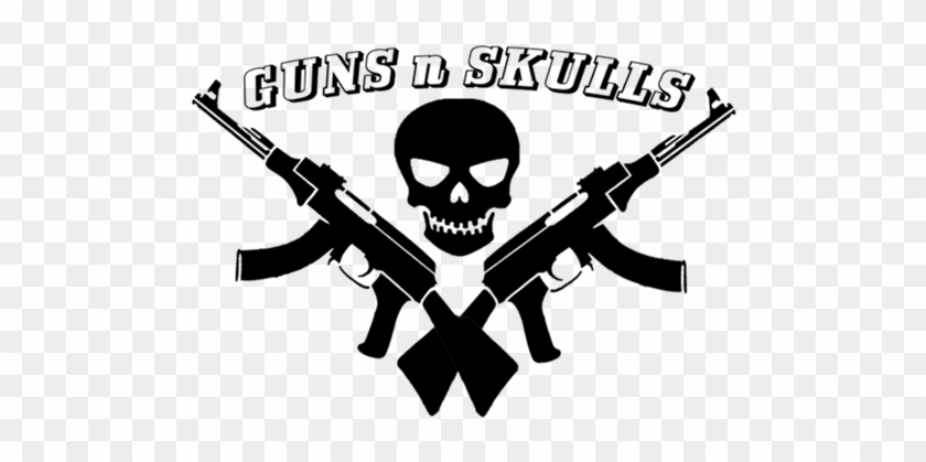 Buffalo Wild Wings Logo Transparent - Guns N Skulls Clipart #5232595