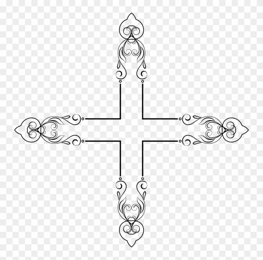 Picture Frames Computer Icons Digital Photo Frame Bed - Cross Frame Transparent Clipart #5232622