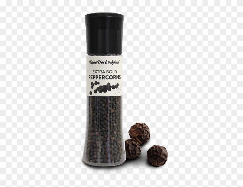 Tall Black Peppercorns Grinder - Cosmetics Clipart