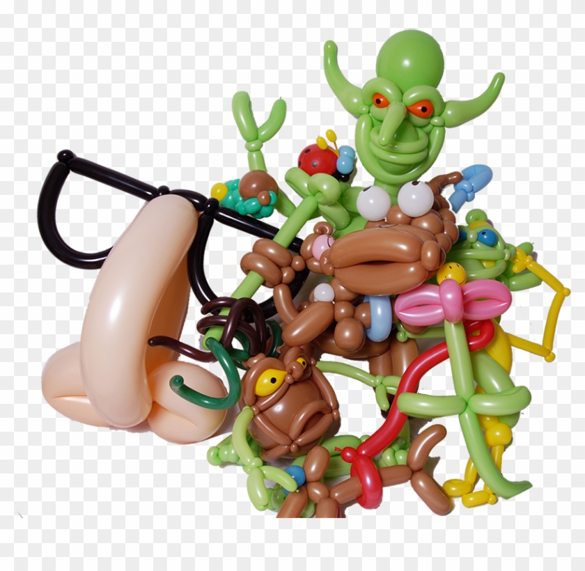 Balloon Animals Png - Cartoon Clipart
