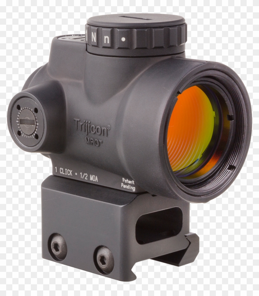 Trijicon 2200005 Mro 1x 25mm Obj Unlimited Eye Relief - Trijicon Mro Clipart
