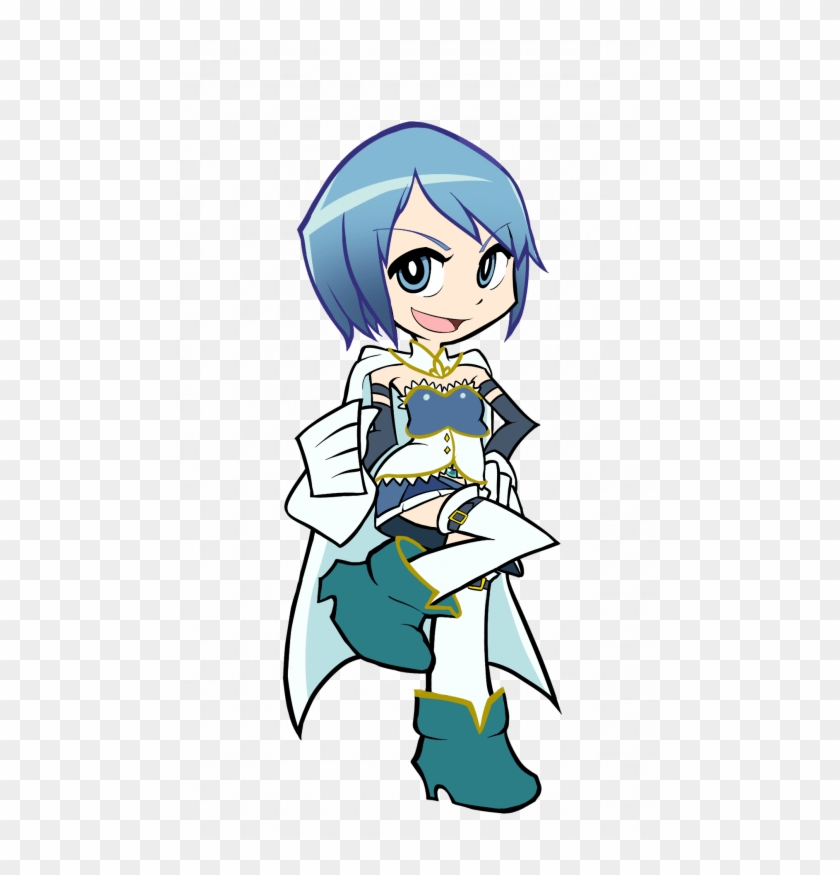 Sayaka Miki - Puella Magi Madoka Magica Panty And Stocking Clipart
