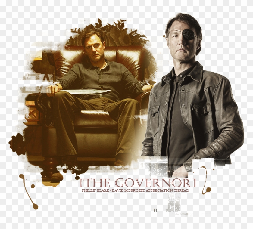The Governor First Appears In The Third Episode Of - Philip Blake Governor Clipart #5235944
