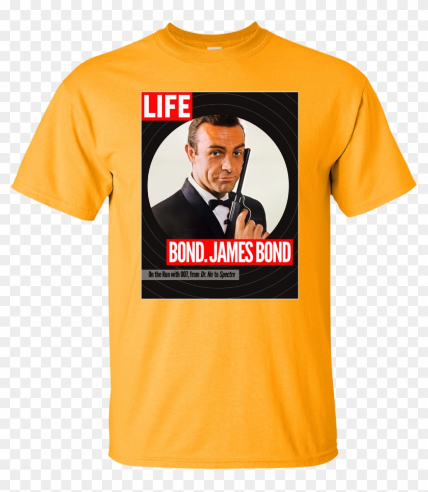 Mens T Shirts Fashion 100% Cotton Short Sleeve O Neck - Sean Connery James Bond Clipart